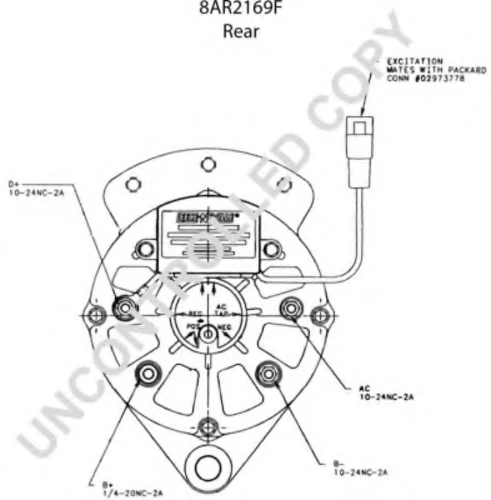 8AR2169F PRESTOLITE ELECTRIC Генератор (фото 11)