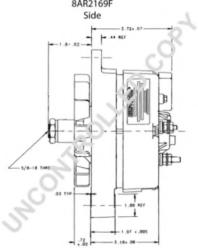 8AR2169F PRESTOLITE ELECTRIC Генератор (фото 13)