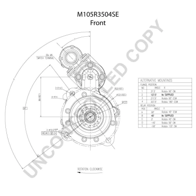 M105R3504SE PRESTOLITE ELECTRIC Стартер (фото 17)