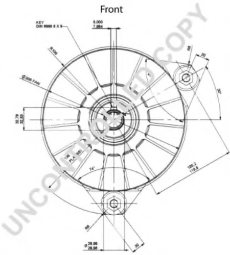 1277A720 PRESTOLITE ELECTRIC Генератор (фото 25)