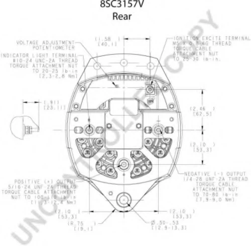 8SC3157V PRESTOLITE ELECTRIC Генератор (фото 10)