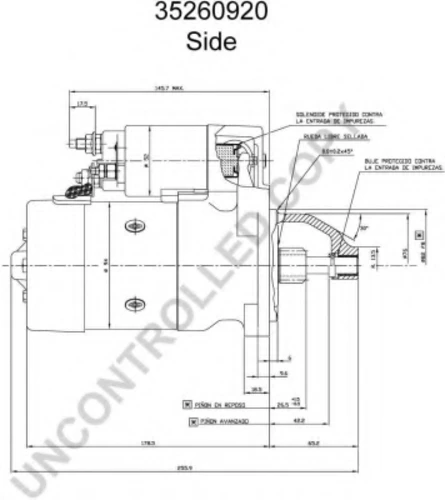 35260920 PRESTOLITE ELECTRIC Стартер (фото 12)