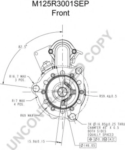 M125R3001SEP PRESTOLITE ELECTRIC Стартер (фото 7)