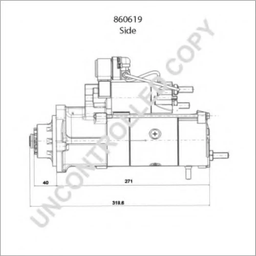 860619 PRESTOLITE ELECTRIC Стартер (фото 10)