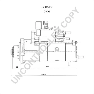 860619 PRESTOLITE ELECTRIC Стартер (фото 14)