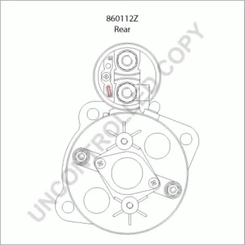 860112Z PRESTOLITE ELECTRIC Стартер (фото 5)