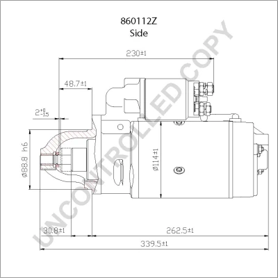 860112Z PRESTOLITE ELECTRIC Стартер (фото 10)