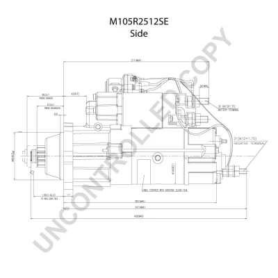 M105R2512SE PRESTOLITE ELECTRIC Стартер (фото 14)