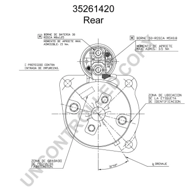 35261420 PRESTOLITE ELECTRIC Стартер (фото 22)