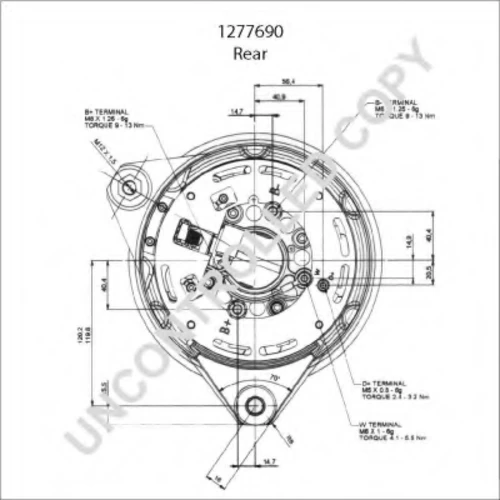 1277690 PRESTOLITE ELECTRIC Генератор (фото 8)