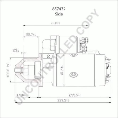 857472 PRESTOLITE ELECTRIC Стартер scan (фото 5)