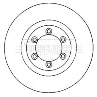 BBD4583 BORG & BECK Тормозной диск (фото 4)
