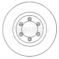 BBD4583 BORG & BECK Тормозной диск (фото 5)