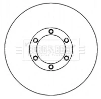 BBD4750 BORG & BECK Тормозной диск (фото 2)