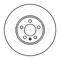 BBD4069 BORG & BECK Тормозной диск (фото 3)