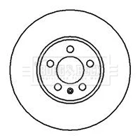 BBD4069 BORG & BECK Тормозной диск (фото 5)