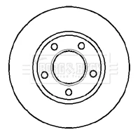 BBD4760 BORG & BECK Тормозной диск (фото 4)