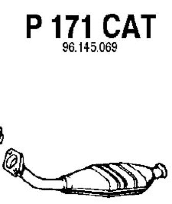 P171CAT FENNO Катализатор (фото 1)