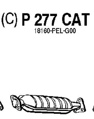 P277CAT FENNO Катализатор (фото 1)