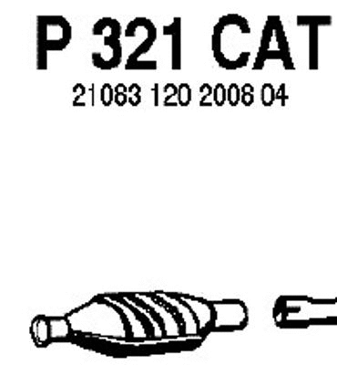 P321CAT FENNO Катализатор (фото 1)