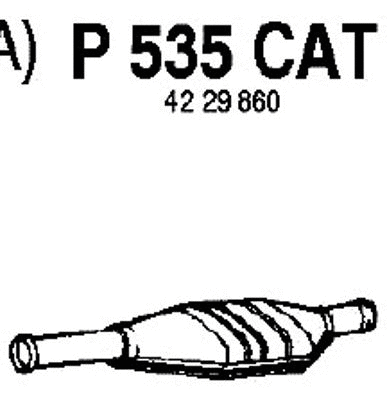 P535CAT FENNO Катализатор (фото 1)