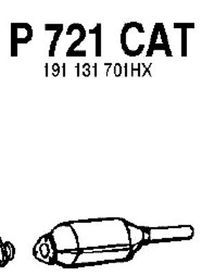 P721CAT FENNO Катализатор (фото 1)