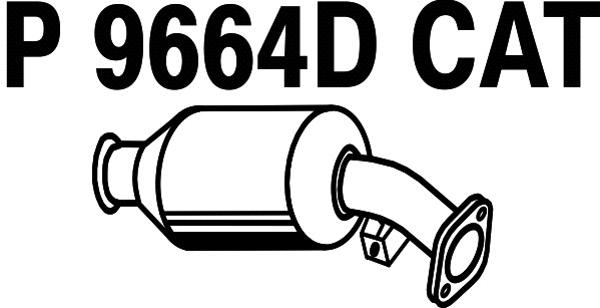 P9664DCAT FENNO Катализатор (фото 1)