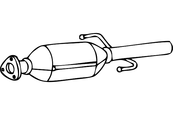 P9921DPF FENNO Сажевый / частичный фильтр, система выхлопа ОГ (фото 1)