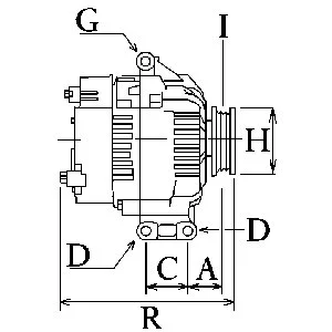 111943 HC-CARGO Генератор (фото 3)