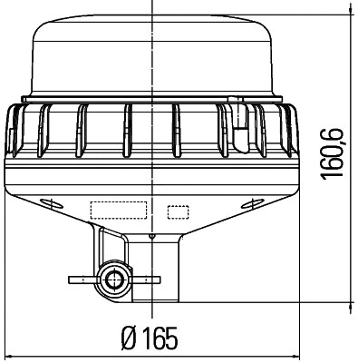 2XD 011 557-811 BEHR/HELLA/PAGID проблесковые опознавательные огни (фото 2)