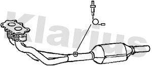 321245 KLARIUS Катализатор (фото 1)