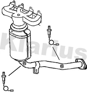 321831 KLARIUS Катализатор (фото 1)