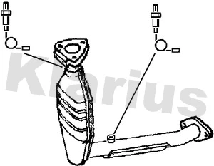 321838 KLARIUS Катализатор (фото 1)