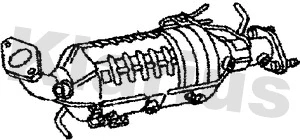 390159 KLARIUS Сажевый / частичный фильтр, система выхлопа ОГ (фото 1)