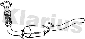 390174 KLARIUS Сажевый / частичный фильтр, система выхлопа ОГ (фото 1)