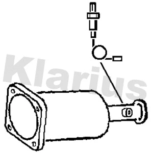 390182 KLARIUS Сажевый / частичный фильтр, система выхлопа ОГ (фото 1)