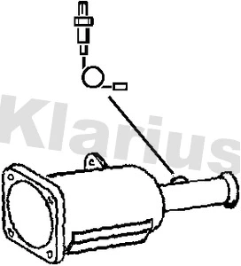 390236 KLARIUS Сажевый / частичный фильтр, система выхлопа ОГ (фото 1)