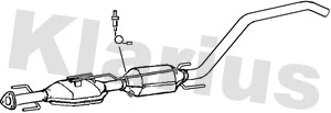 390251 KLARIUS Сажевый / частичный фильтр, система выхлопа ОГ (фото 1)