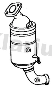 390396 KLARIUS Сажевый / частичный фильтр, система выхлопа ОГ (фото 1)