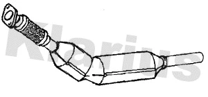 390482 KLARIUS Сажевый / частичный фильтр, система выхлопа ОГ (фото 1)