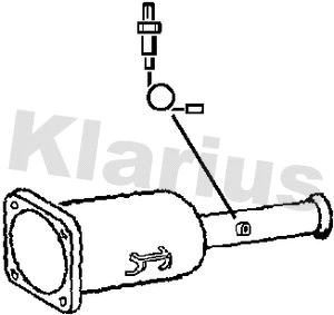 399039 KLARIUS Сажевый / частичный фильтр, система выхлопа ОГ (фото 1)