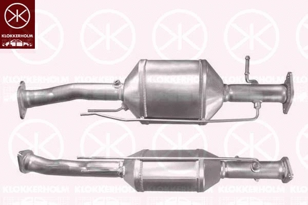 25788600 KLOKKERHOLM Сажевый / частичный фильтр, система выхлопа ОГ (фото 1)