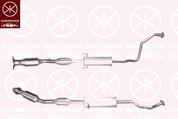 81698600 KLOKKERHOLM Катализатор (фото 1)