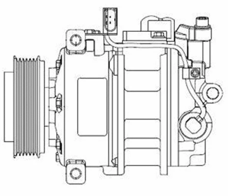 359002000740 MAGNETI MARELLI Компрессор, кондиционер (фото 1)