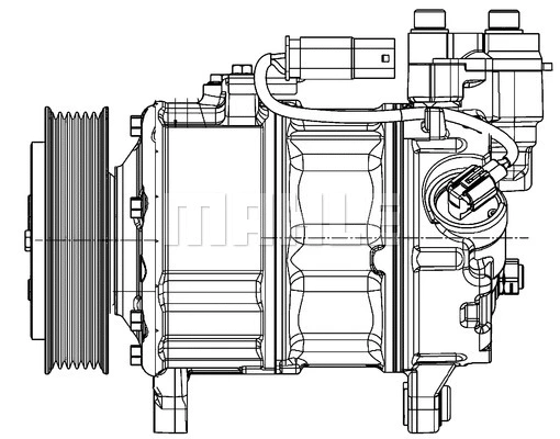 ACP 600 000P KNECHT/MAHLE Компрессор, кондиционер (фото 2)