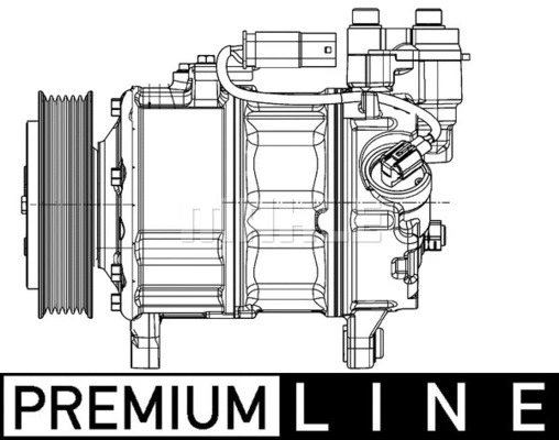 ACP 600 000P KNECHT/MAHLE Компрессор, кондиционер (фото 4)