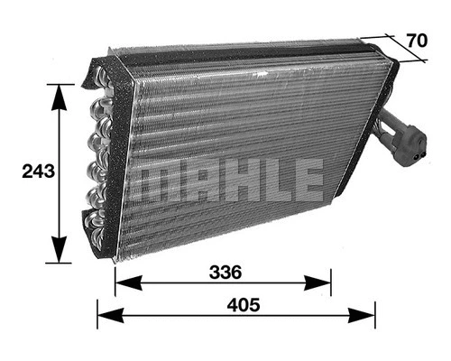 AE 36 000S KNECHT/MAHLE Испаритель, кондиционер (фото 1)