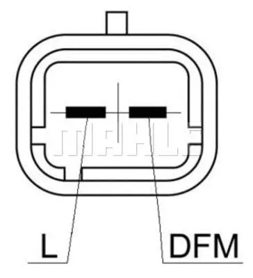 MG 1072 KNECHT/MAHLE Генератор (фото 3)