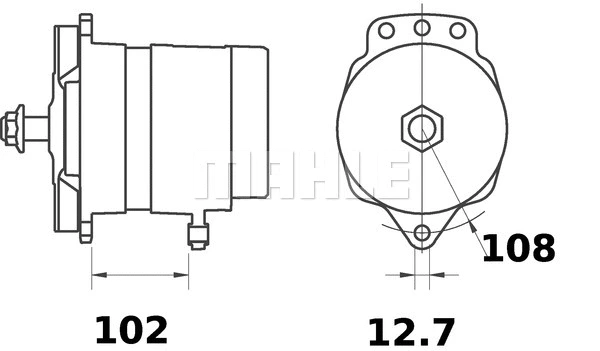 MG 78 KNECHT/MAHLE Генератор (фото 2)