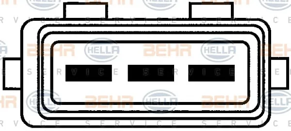 8EW 009 144-401 BEHR/HELLA/PAGID Вентилятор охлаждения радиатора (фото 2)